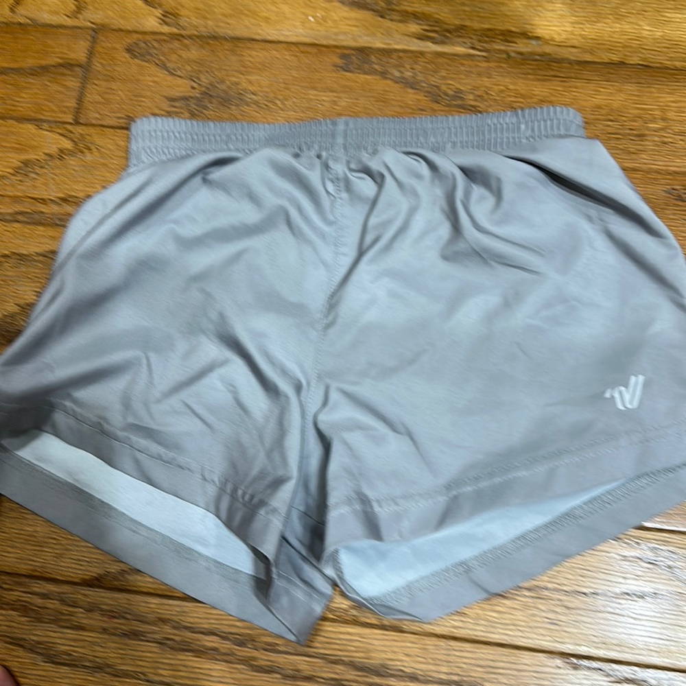 Gray XS varsity cheer shorts